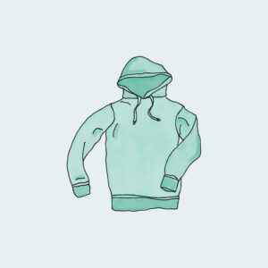 Horizon Washed Pullover Hoodie